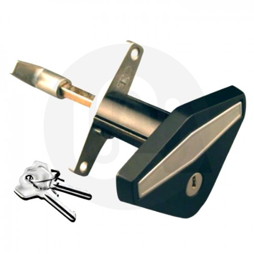 Flush Fitting AntiVandal Garage Door Lock